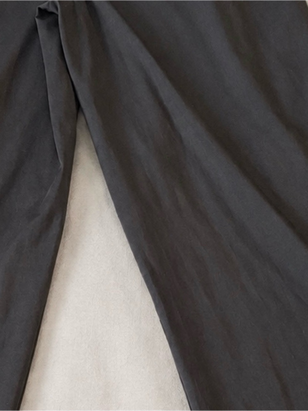 Black High-Waisted Stretch Straight-Leg Pants - Picture 3 of 4
